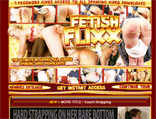 Tablet Screenshot of fetishflixx.com